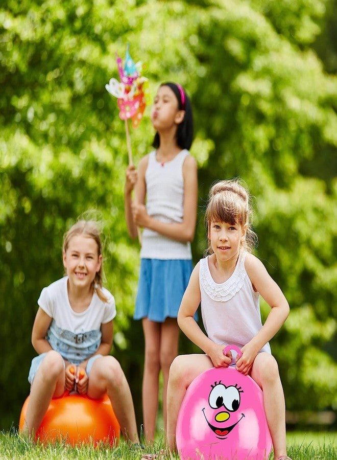 Mokshith Bouncy Ball for Kids Bouncy Balls for Toddlers, Inflatable Ball, Activity Toy, Garden Toy, Outdoor Bouncy Balls for Kids from 3 to 10 Years(65 cm) (Pink) - Image 2